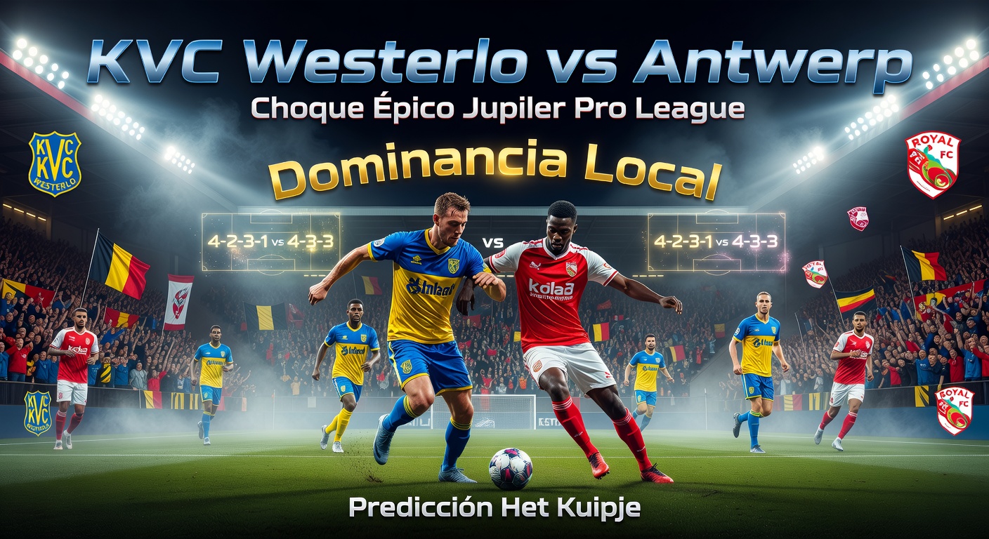 KVC Westerlo vs Antwerp Pronóstico / Prediction