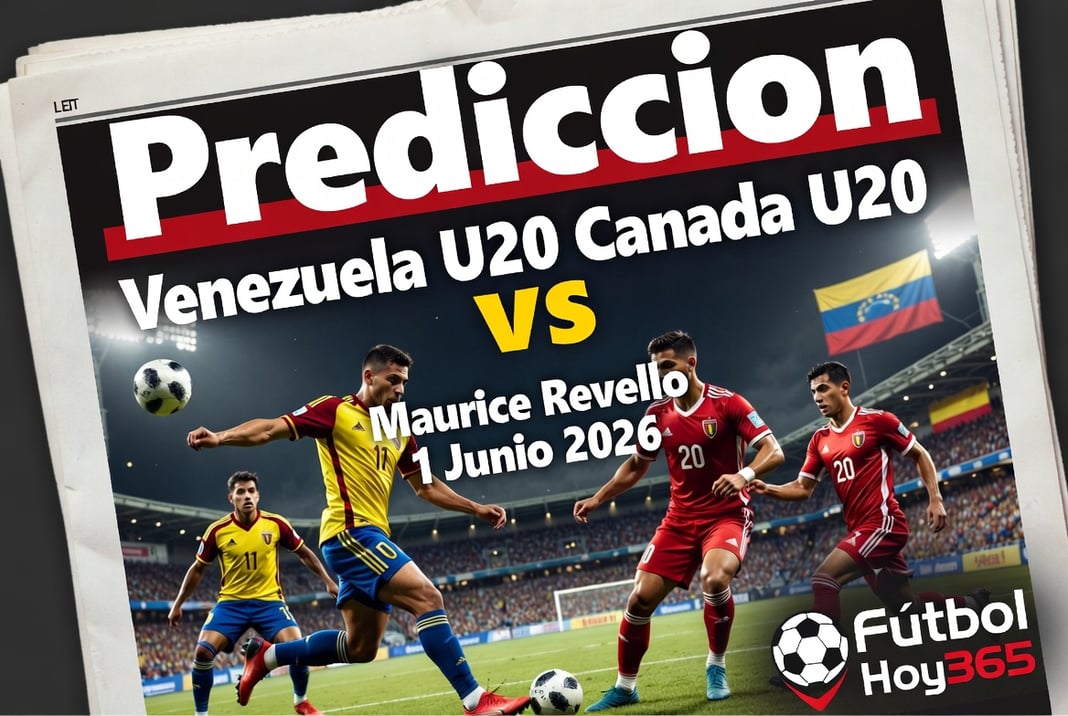 Prediccion Venezuela U20 vs Canada U20 Maurice Revello 1 Junio 2026