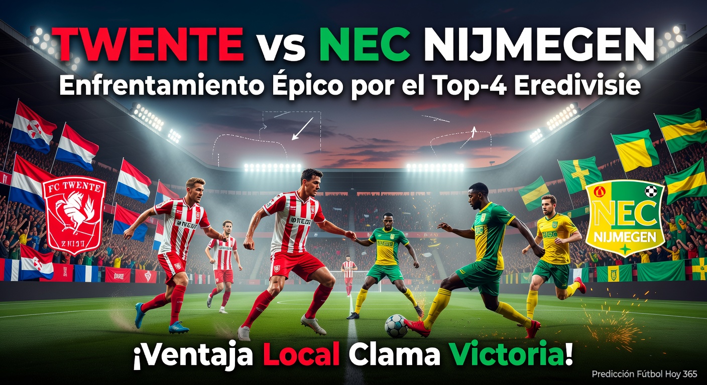 Twente vs NEC Nijmegen Pronóstico / Prediction