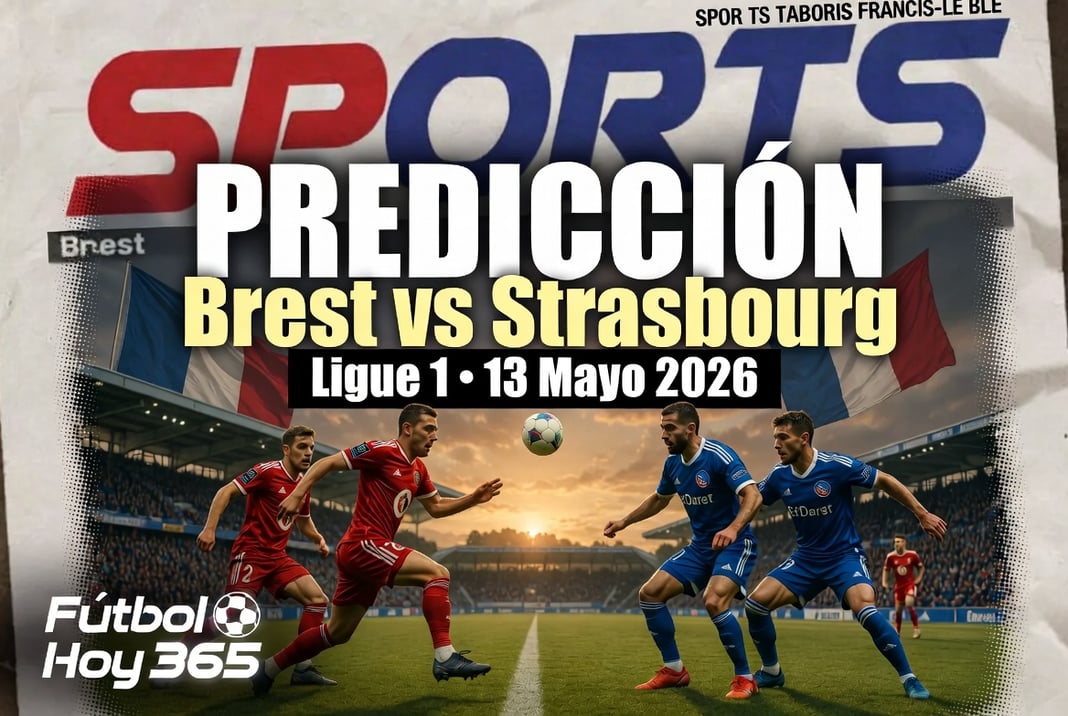 Prediccion Brest vs Strasbourg Ligue 1 13 Mayo 2026