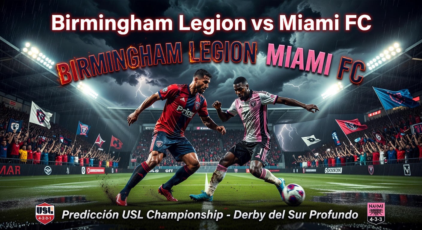 Birmingham Legion vs Miami FC Pronóstico / Prediction