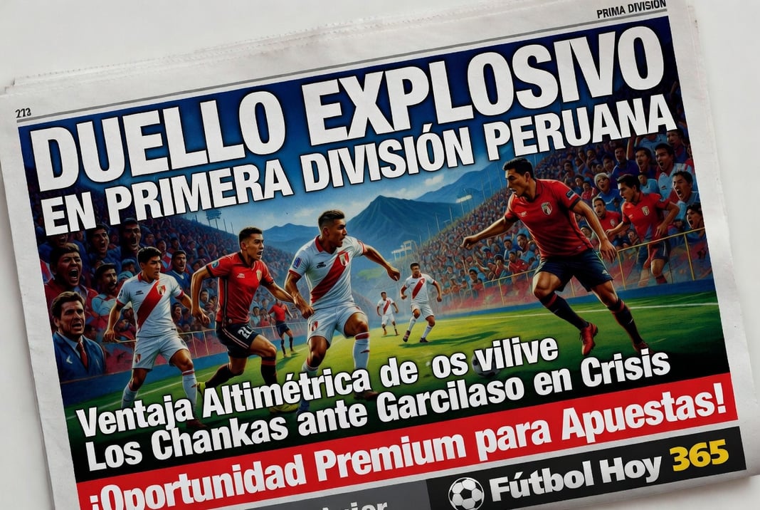 Duelo Explosivo en Primera División Peruana Ventaja Altimétrica de Los Chankas ante Garcilaso en Crisis – ¡Oportunidad Premium para Apuestas!