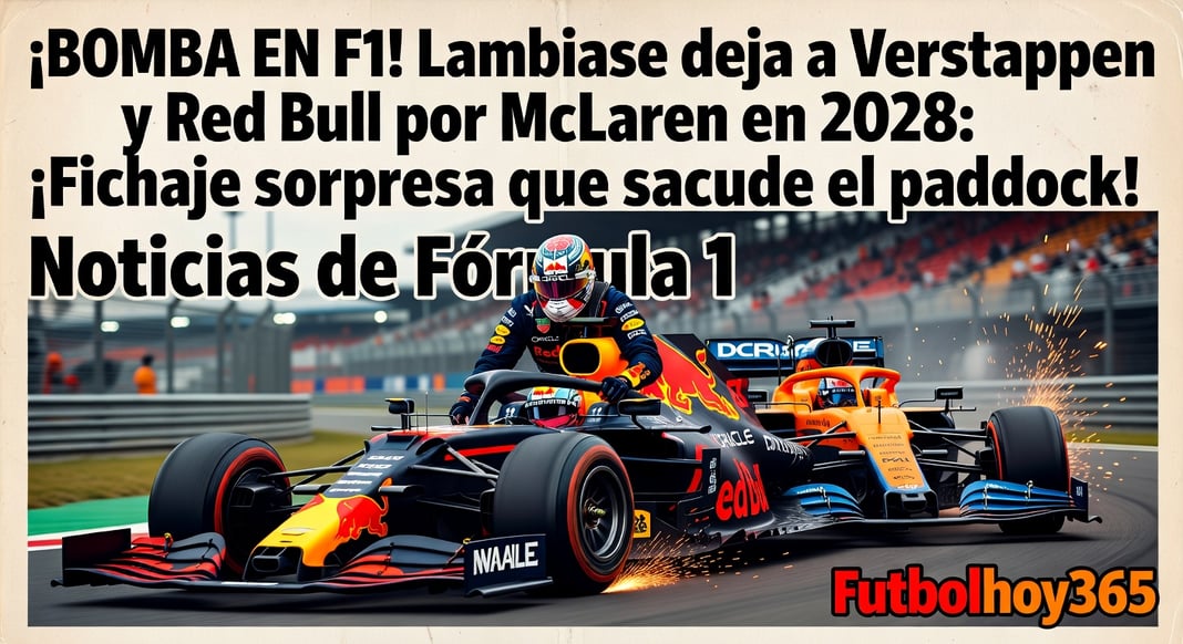 Gianpiero Lambiase, ingeniero de Max Verstappen en Red Bull, se une a McLaren en 2028: Movimiento sorpresa en Fórmula 1