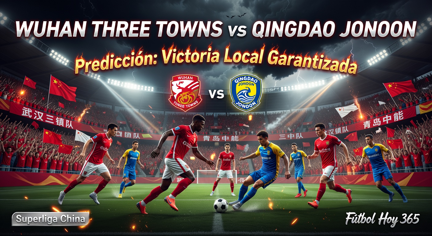 Wuhan Three Towns vs Qingdao Jonoon Pronóstico / Prediction
