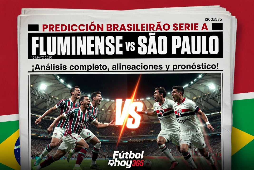 Prediccion Fluminense vs Sao Paulo 16 Mayo 2026