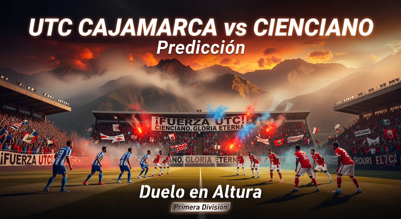 UTC Cajamarca vs Cienciano Pronóstico / Prediction