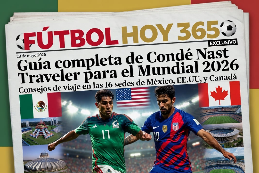 Guía completa de Condé Nast Traveler para el Mundial 2026 consejos de viaje en las 16 sedes