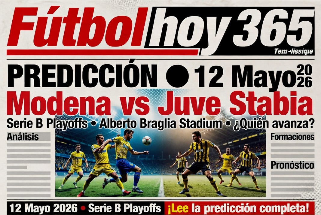 Prediccion Modena vs Juve Stabia 12 Mayo 2026