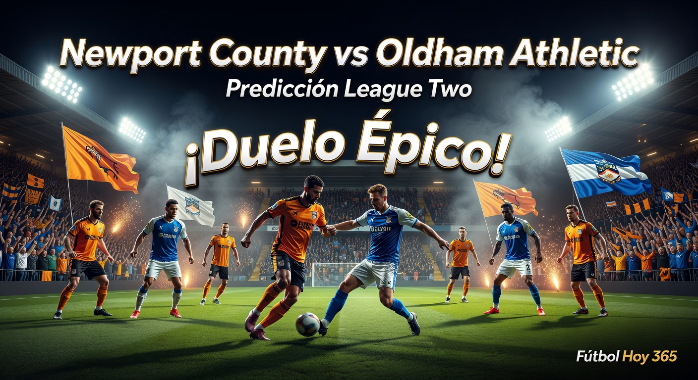 Newport County vs Oldham Pronóstico / Prediction