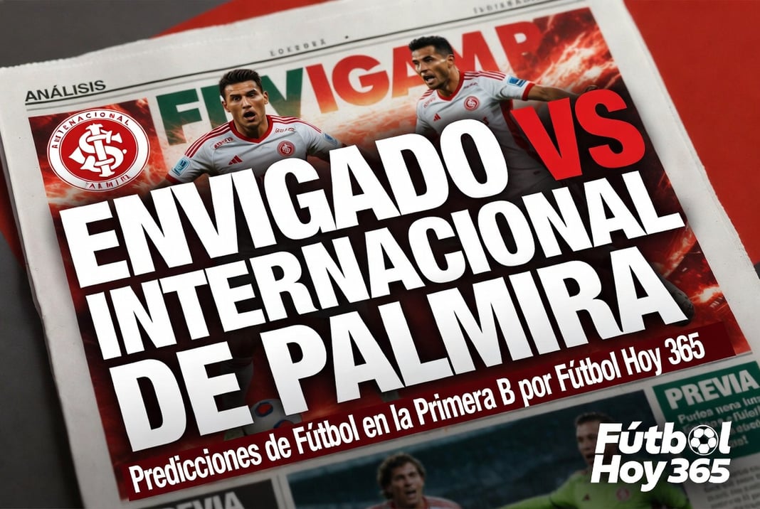 Envigado vs Internacional de Palmira Predicciones de Fútbol en la Primera B por Fútbol Hoy 365