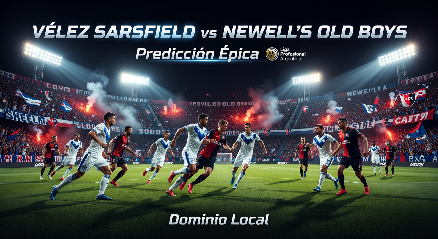 Velez Sarsfield vs Newells Old Boys Pronóstico / Prediction