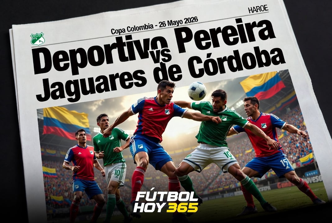 Deportivo Pereira vs Jaguares de Córdoba Copa Colombia 26 Mayo 2026