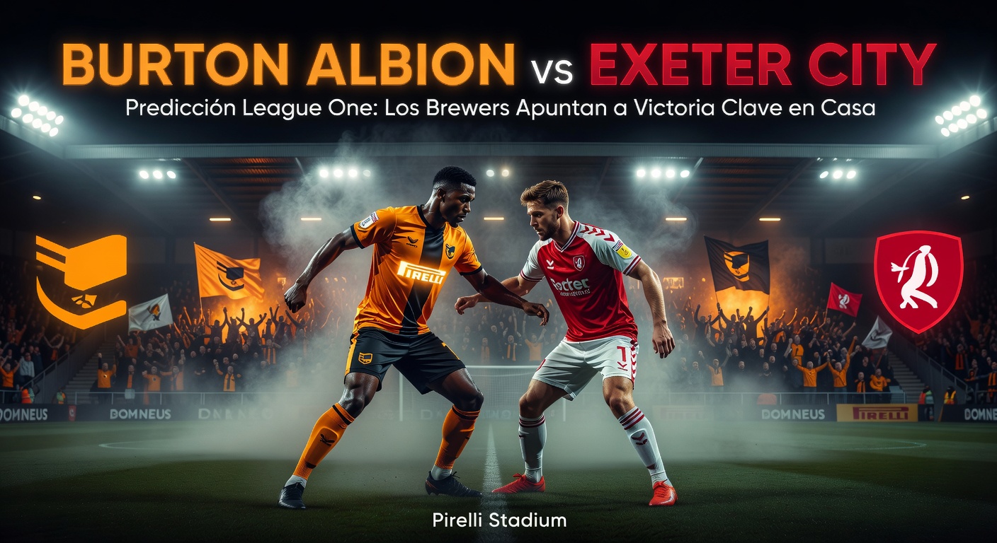 Burton Albion vs Exeter City Pronóstico / Prediction