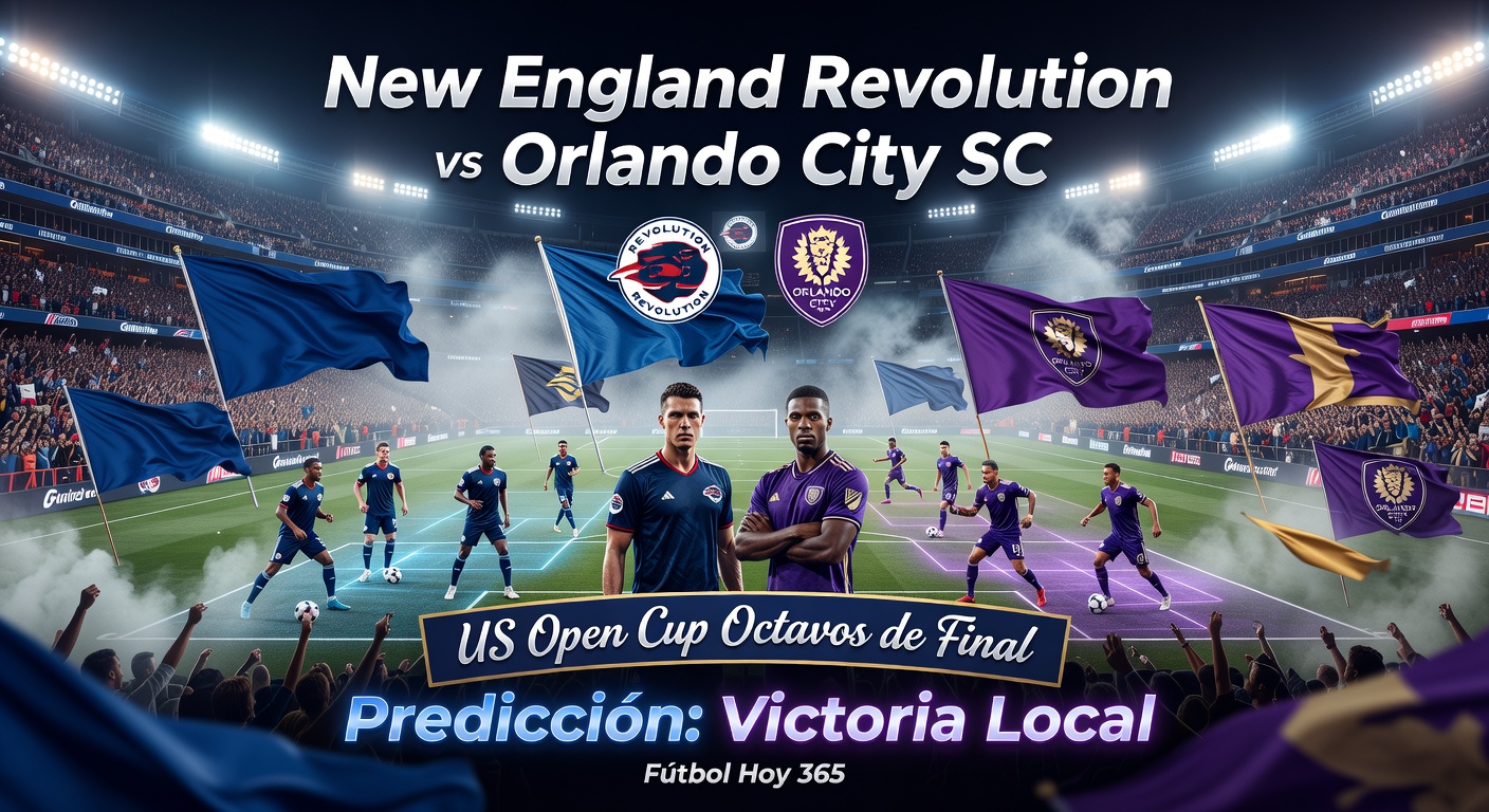 New England Revolution vs Orlando City SC Pronóstico / Prediction