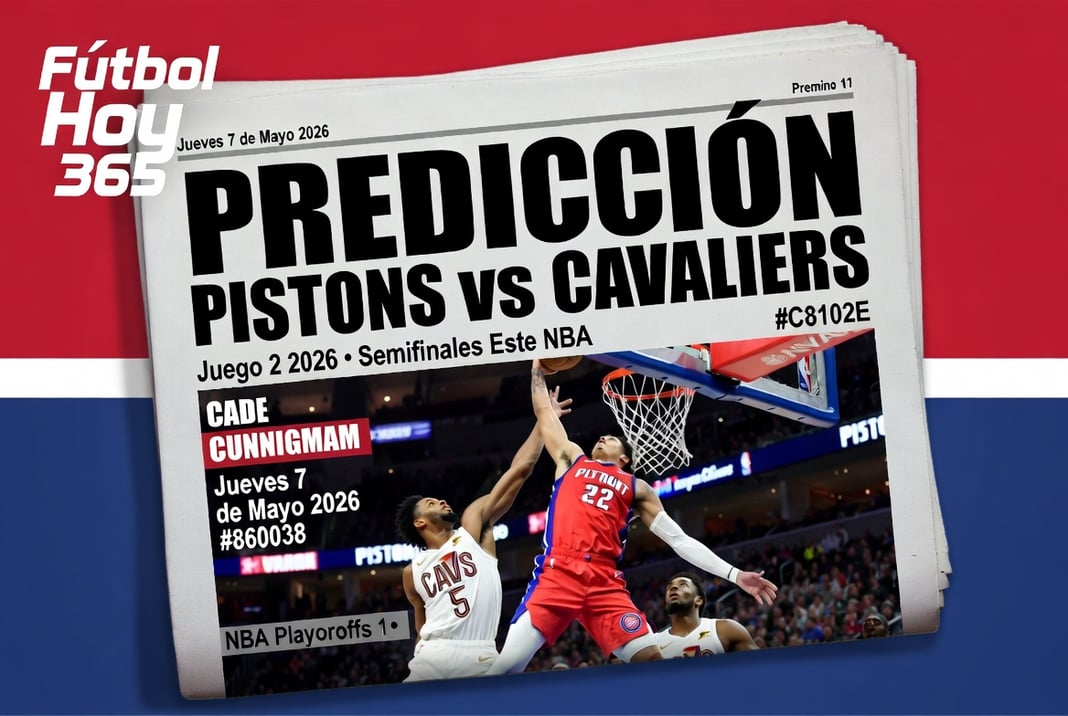 Predicción Pistons vs Cavaliers Juego 2 2026 Análisis y Pronóstico Semifinales Este NBA