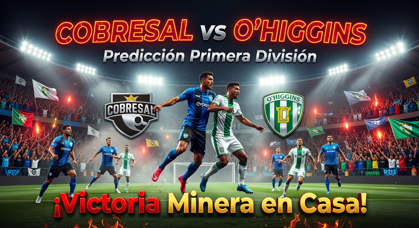 Cobresal vs O'Higgins Pronóstico / Prediction