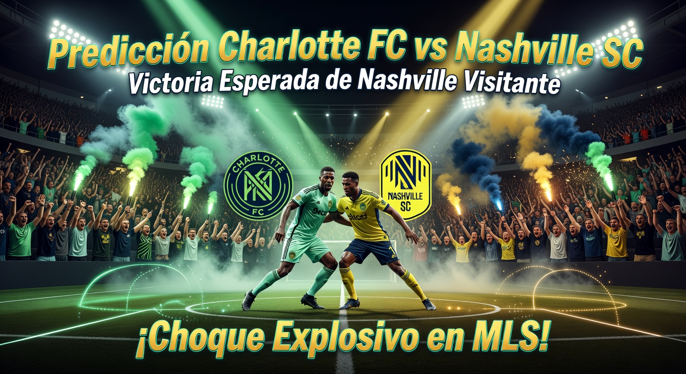 Charlotte vs Nashville SC Pronóstico / Prediction