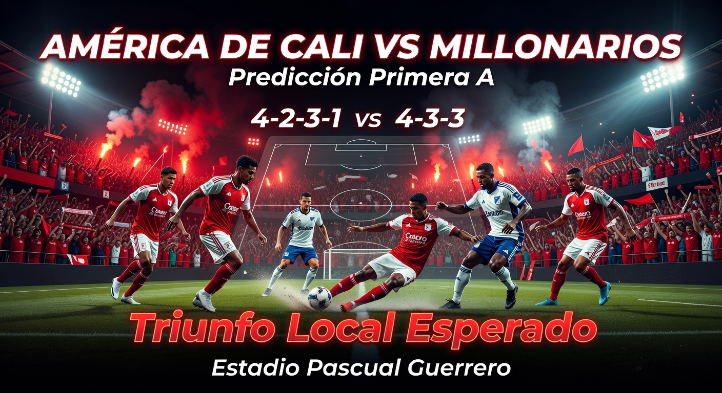 America de Cali vs Millonarios Pronóstico / Prediction