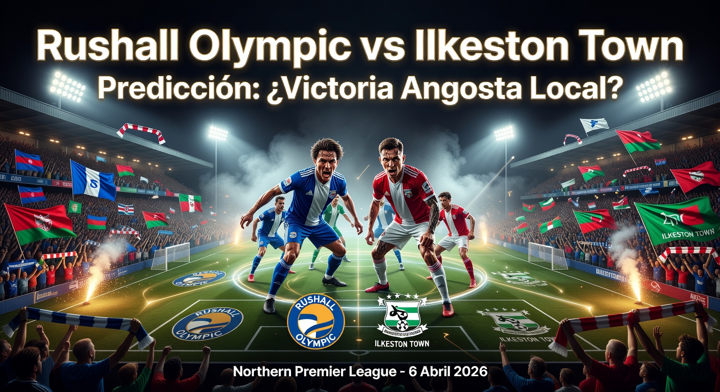 Rushall Olympic vs Ilkeston Town Pronóstico / Prediction