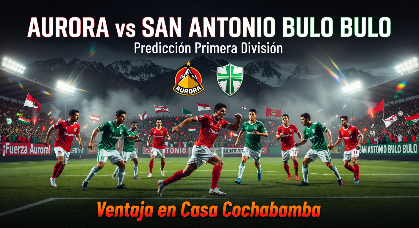 Aurora vs San Antonio Bulo Bulo Pronóstico / Prediction