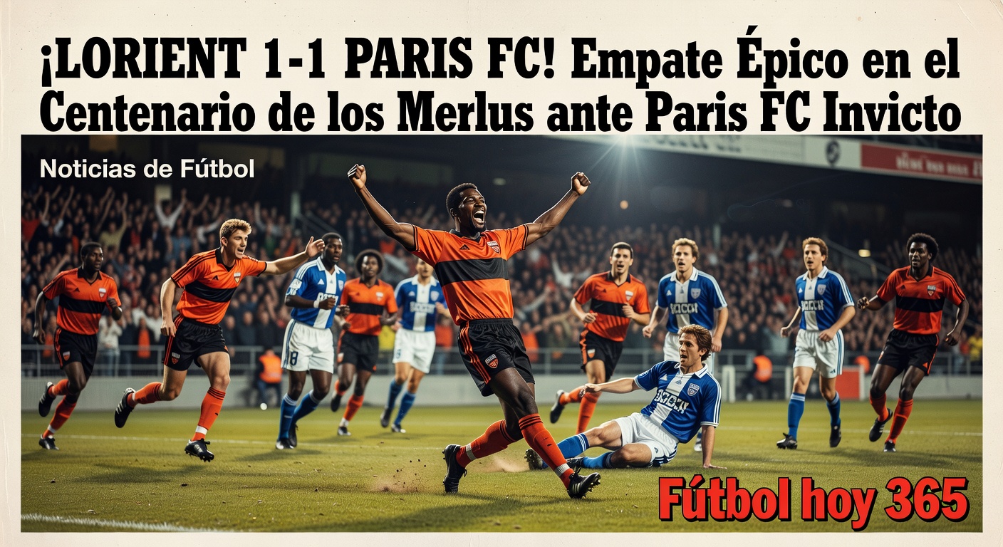 Paris FC 1-1 Lorient in Ligue 1