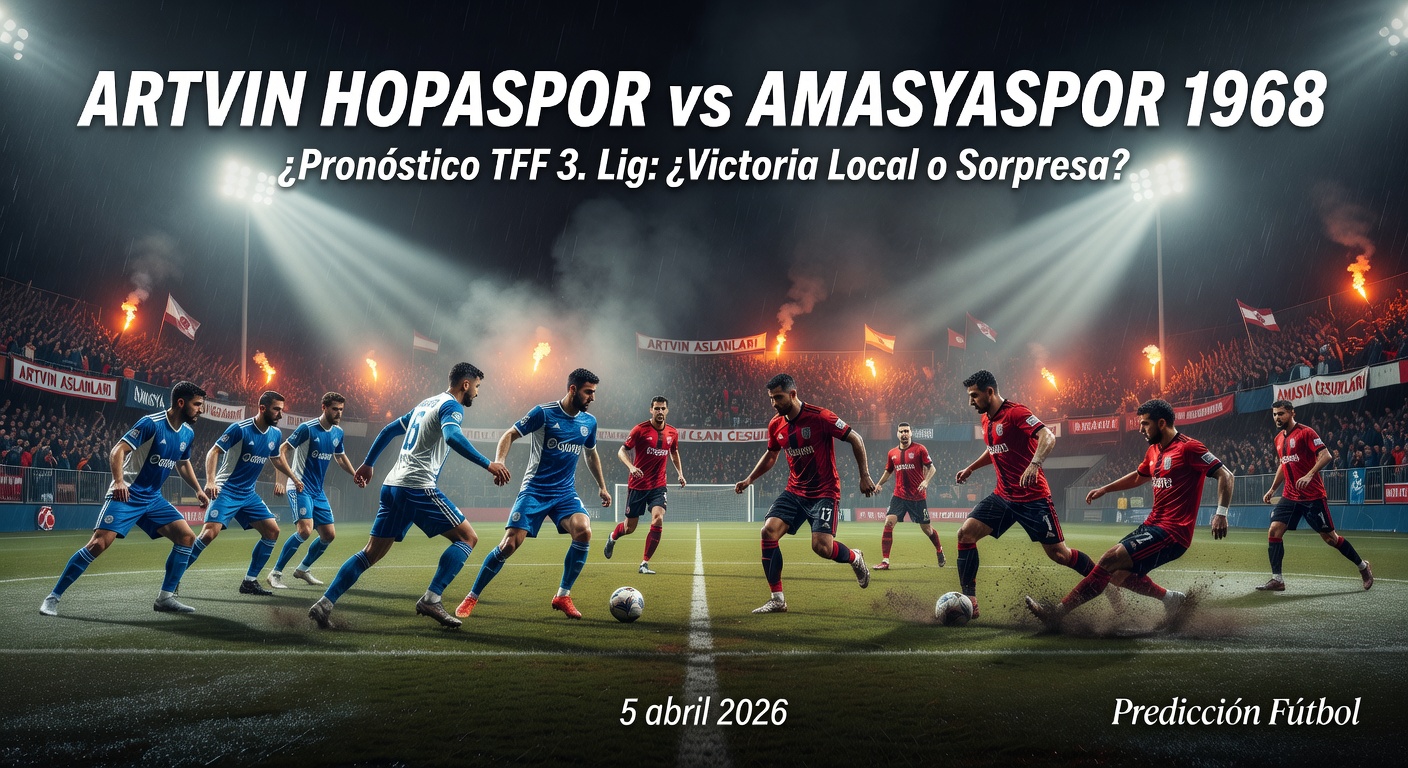Artvin Hopaspor vs Amasyaspor 1968 Pronóstico / Prediction