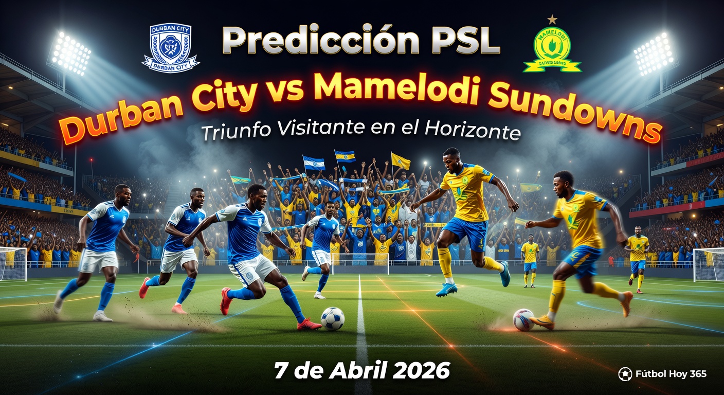 Durban City vs Mamelodi Sundowns Pronóstico / Prediction