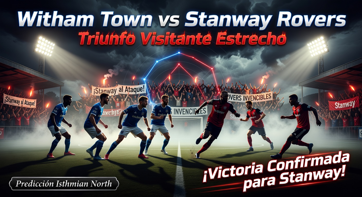 Witham Town vs Stanway Rovers Pronóstico / Prediction