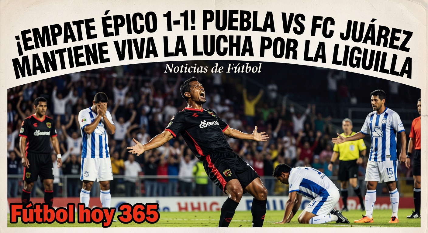 Puebla 1-1 Juarez in Liga MX Clausura (ESPN, April 4, 2026)