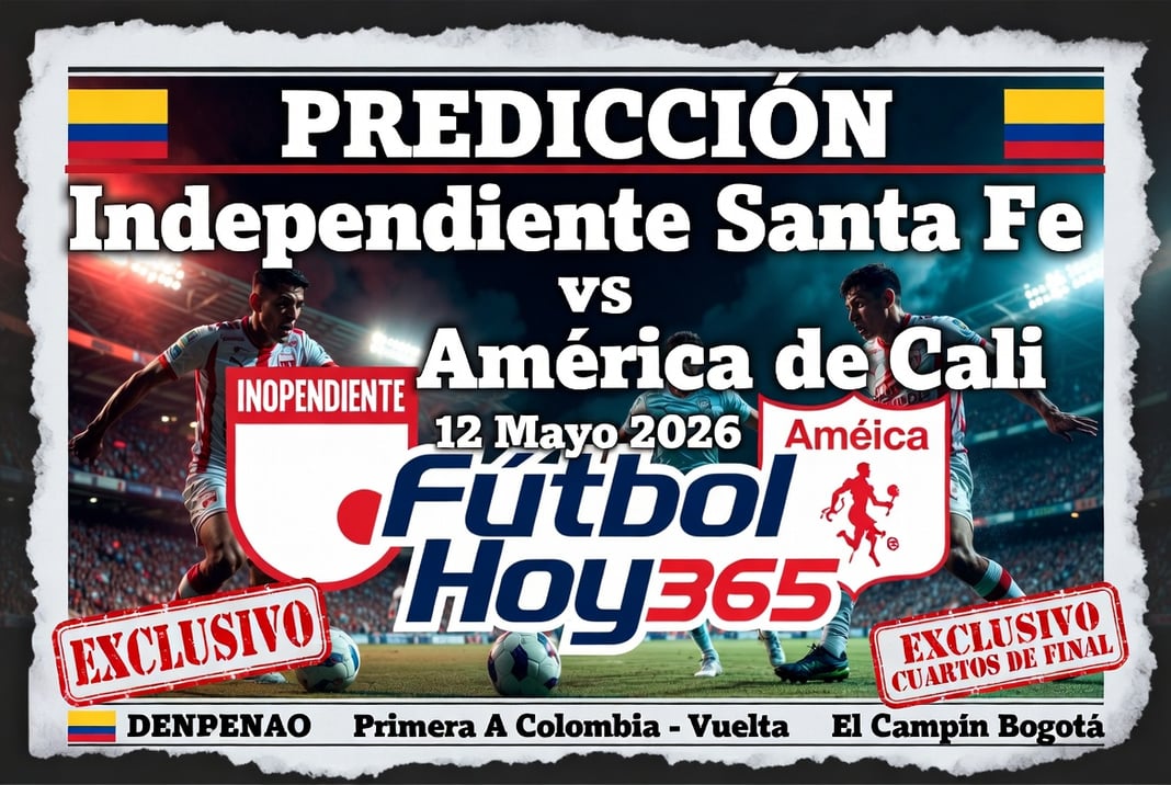Prediccion Independiente Santa Fe vs America de Cali 12 Mayo 2026