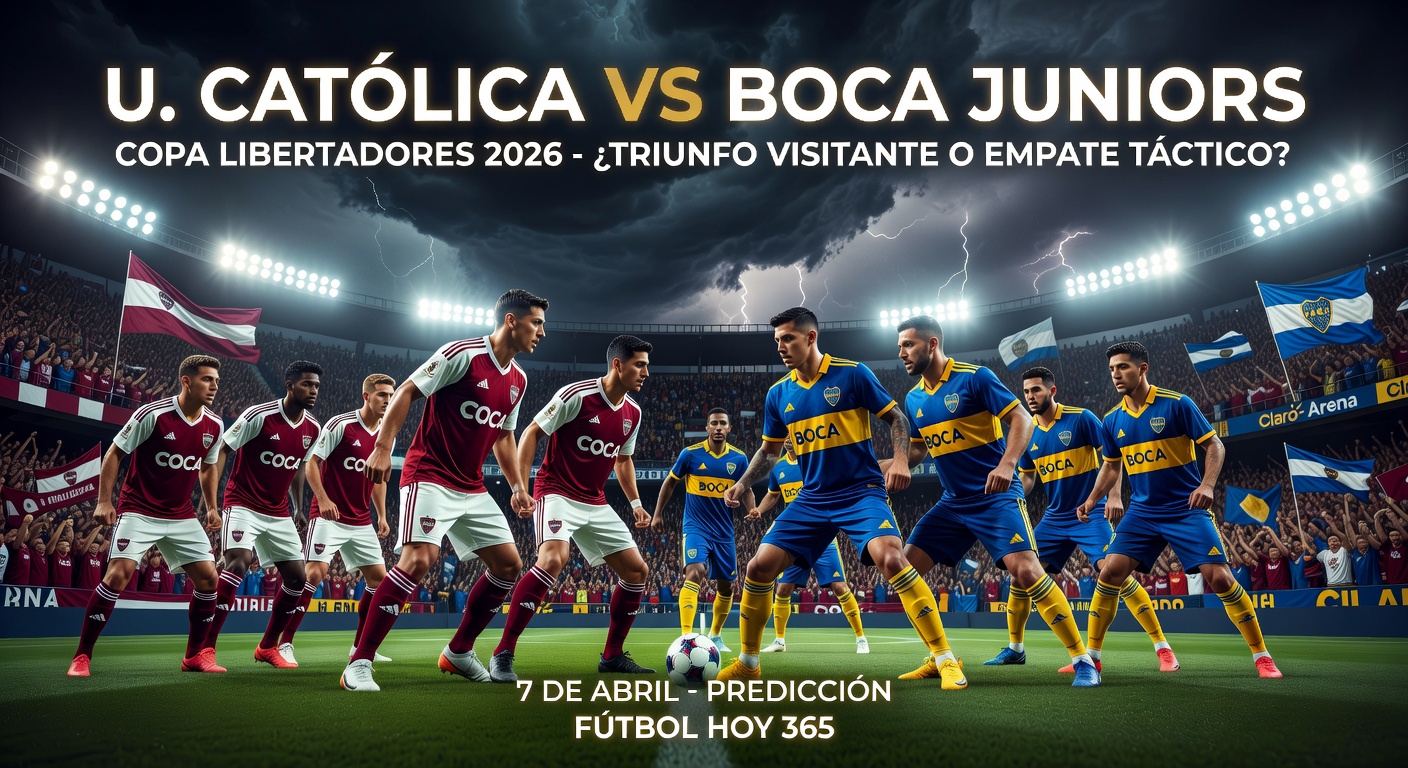 U. Catolica vs Boca Juniors Pronóstico / Prediction