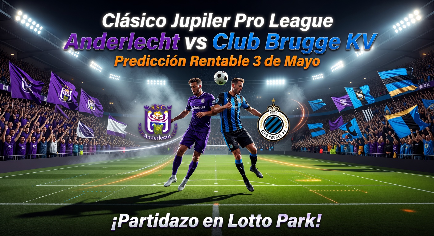 Anderlecht vs Club Brugge KV Pronóstico / Prediction