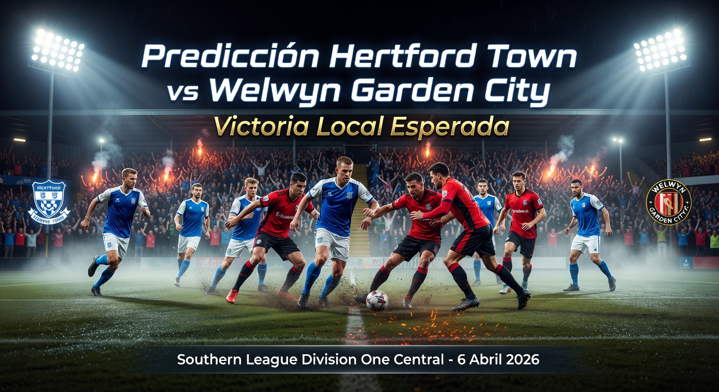 Hertford Town vs Welwyn Garden City Pronóstico / Prediction