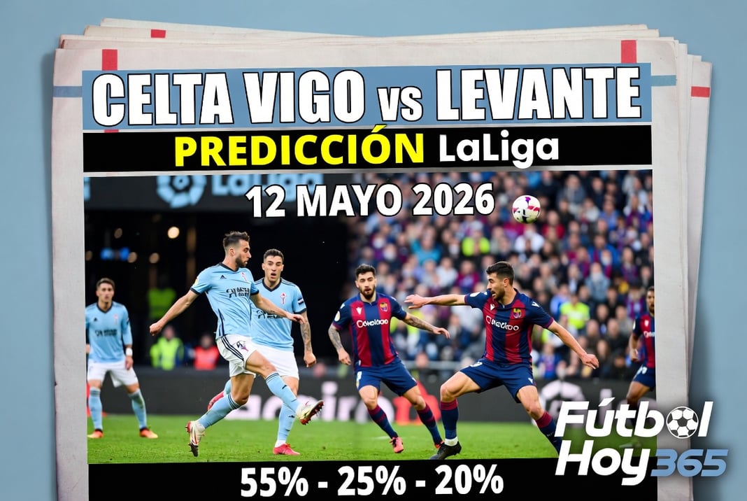 Celta Vigo vs Levante Prediccion LaLiga 12 Mayo 2026