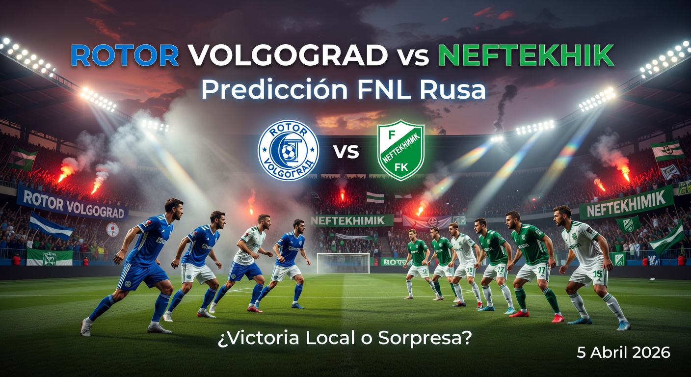 Rotor Volgograd vs FK Neftekhimik Pronóstico / Prediction