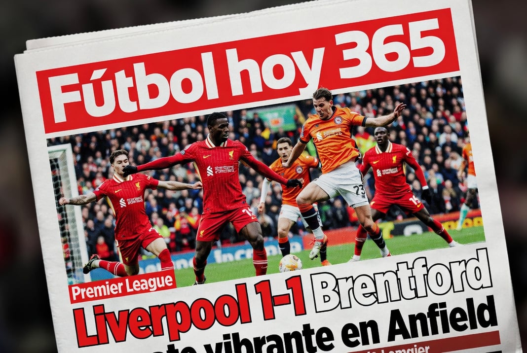 Liverpool 1-1 Brentford Empate vibrante en Anfield por la Premier League