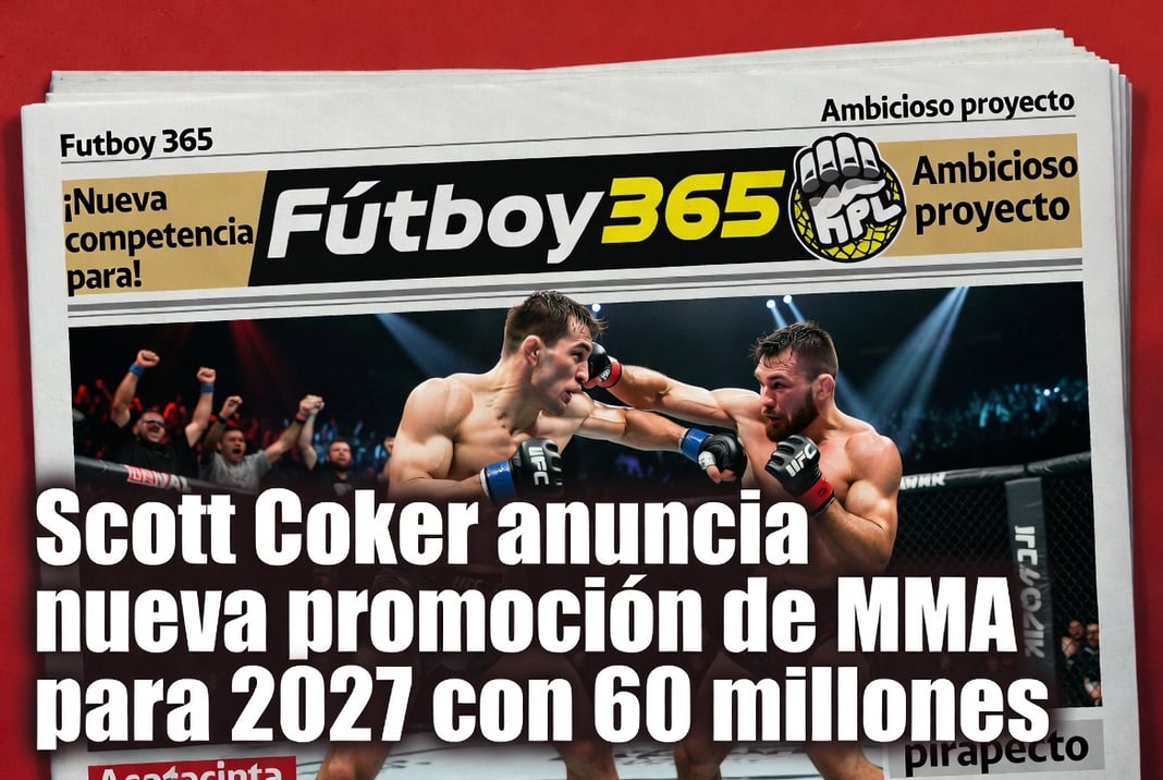 Scott Coker anuncia nueva promoción de MMA para 2027 con 60 millones