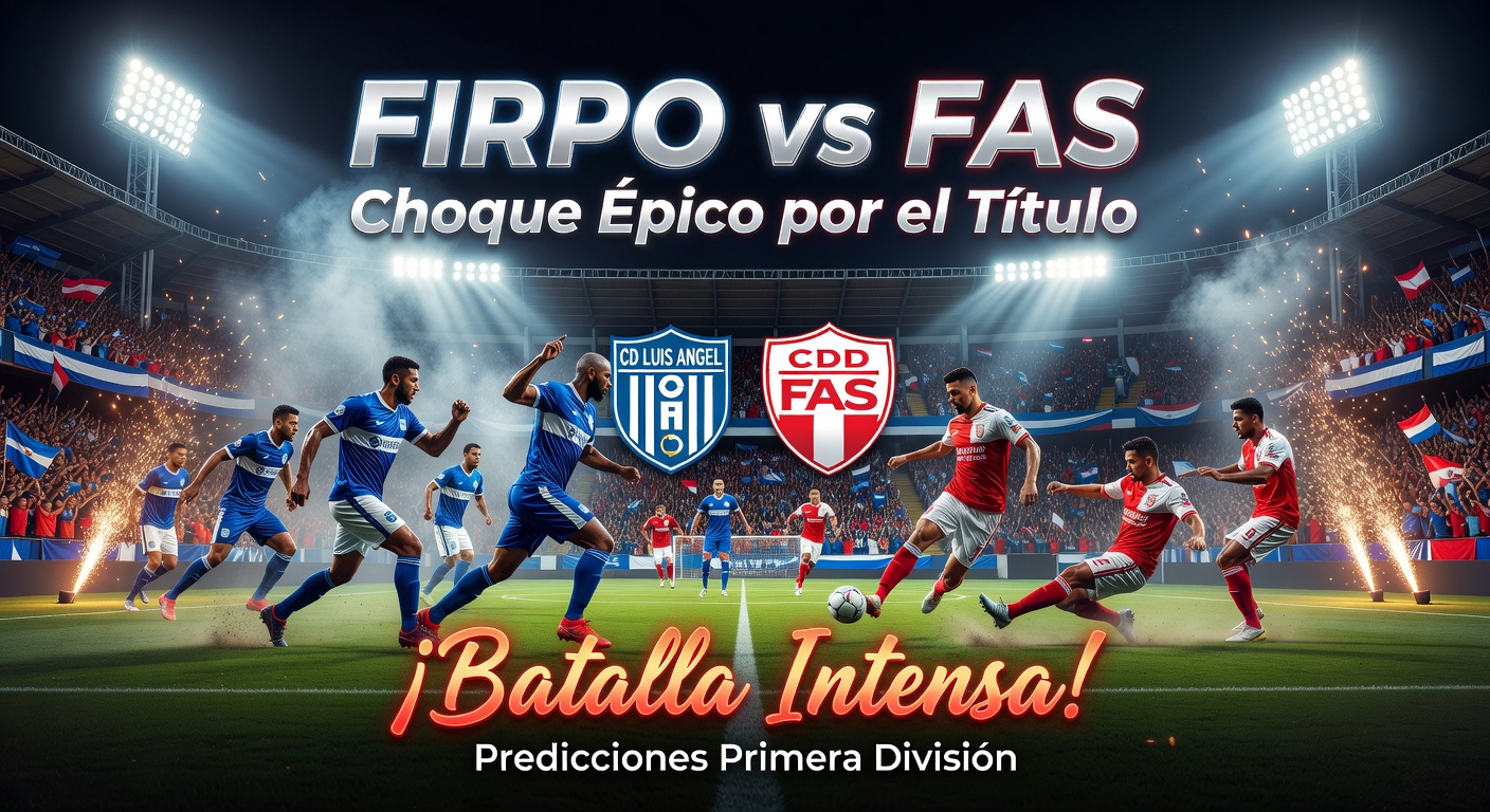 Firpo vs FAS Pronóstico / Prediction