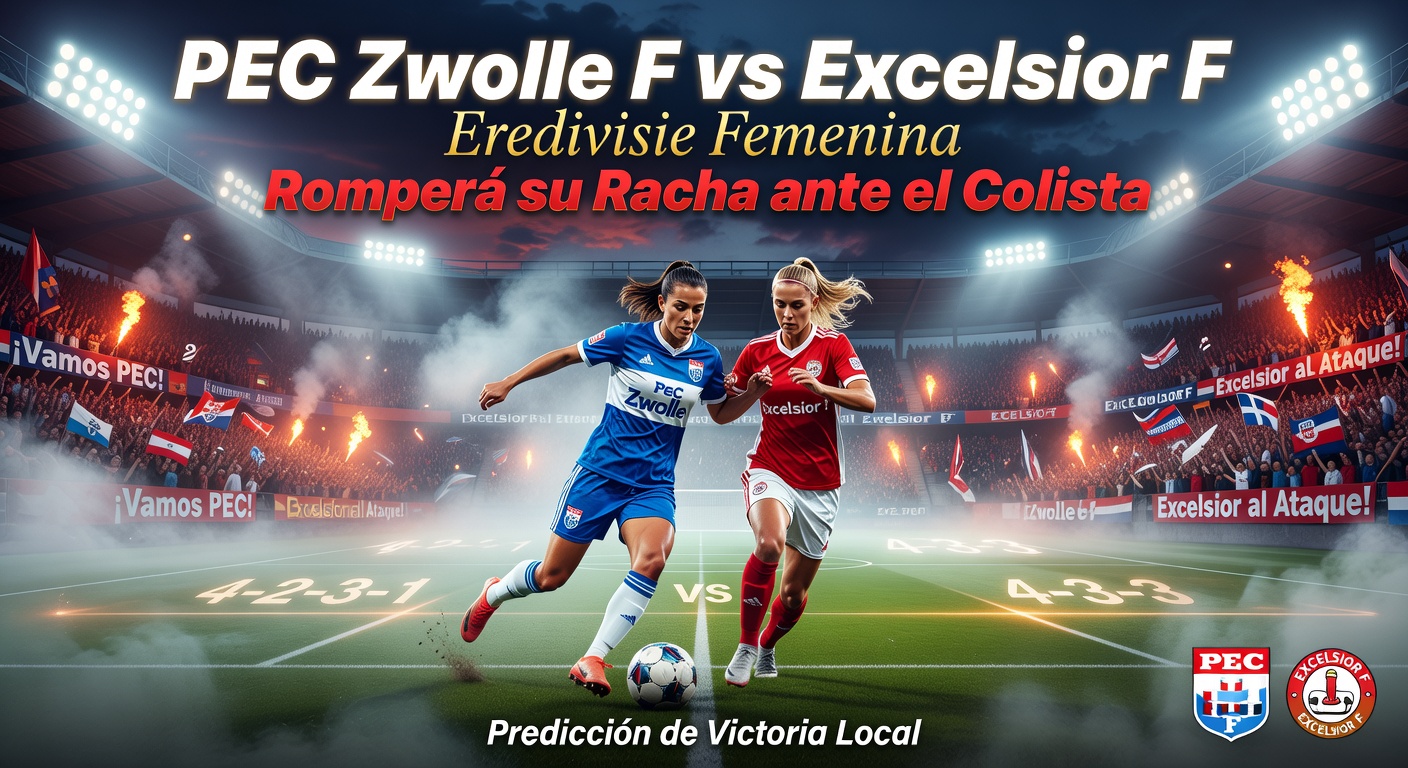 PEC Zwolle W vs Excelsior W Pronóstico / Prediction