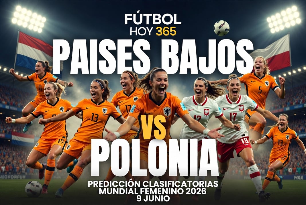 Paises Bajos vs Polonia Prediccion Clasificatorias Mundial Femenino 2026 9 Junio