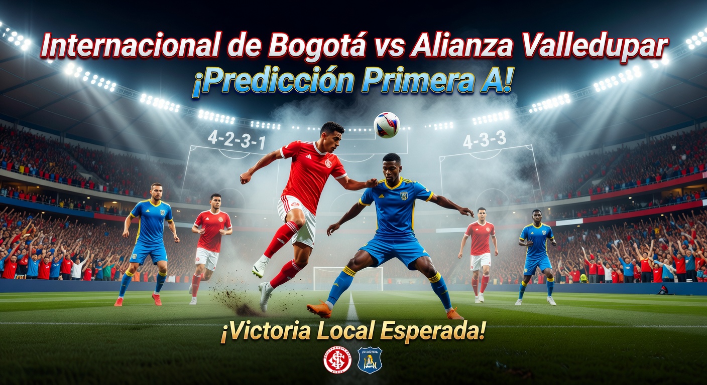 Internacional de Bogota vs Alianza Valledupar Pronóstico / Prediction