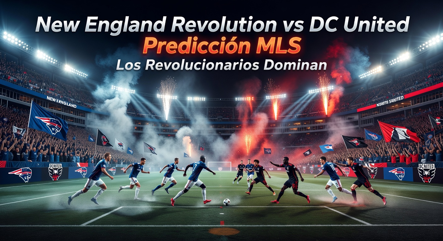 New England Revolution vs DC United Pronóstico / Prediction