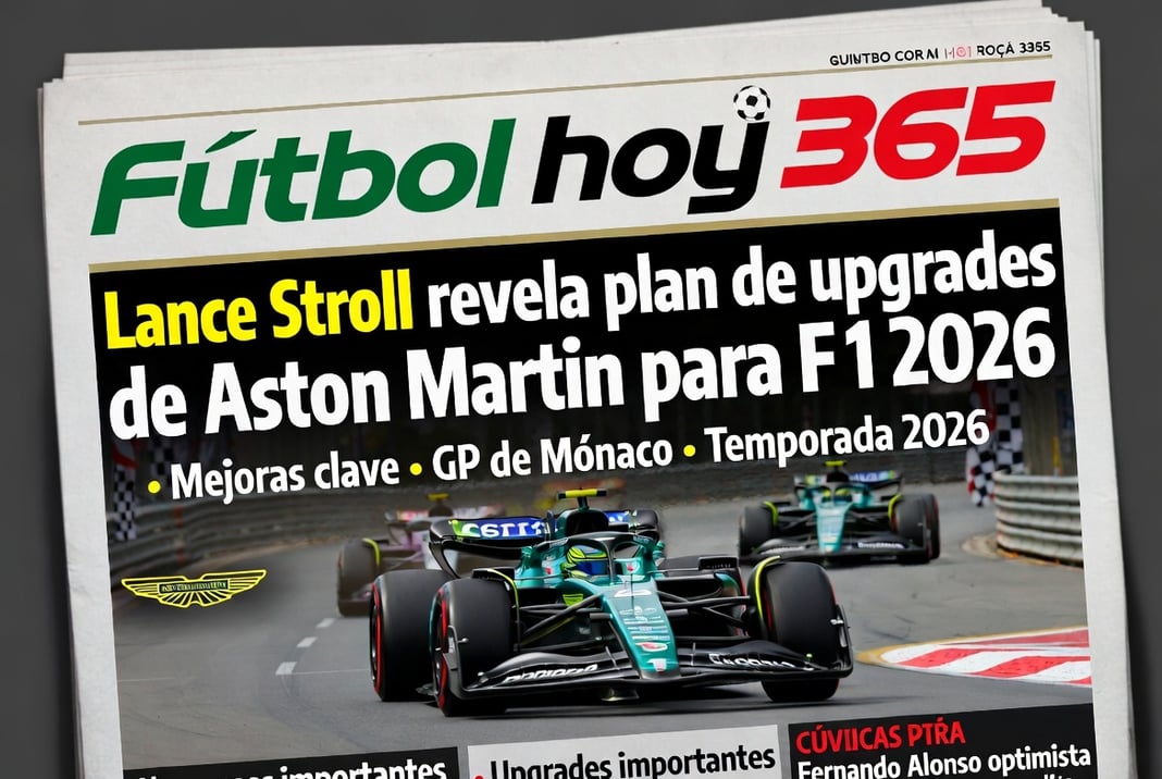 Lance Stroll revela plan de upgrades de Aston Martin para F1 2026