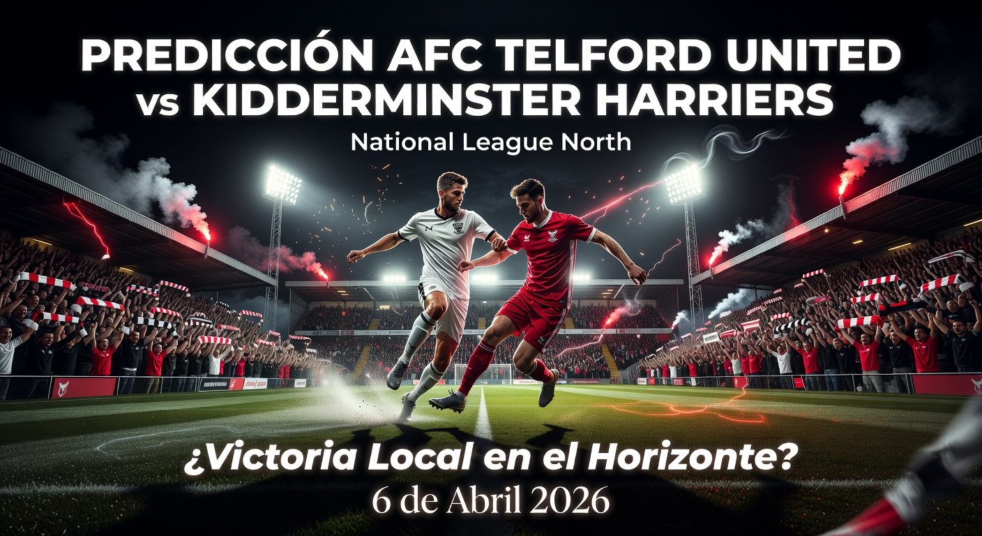 AFC Telford United vs Kidderminster Harriers Pronóstico / Prediction