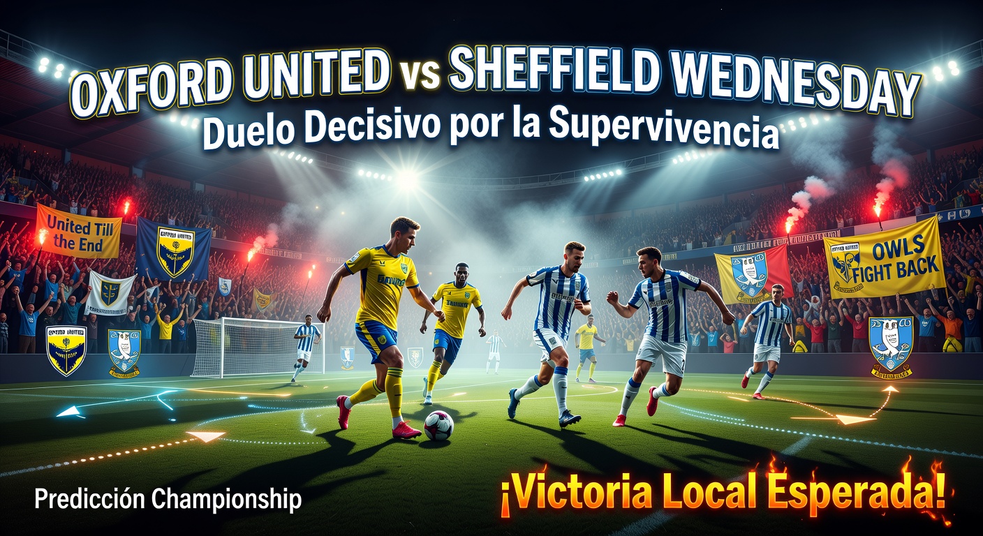 Oxford United vs Sheffield Wednesday Pronóstico / Prediction
