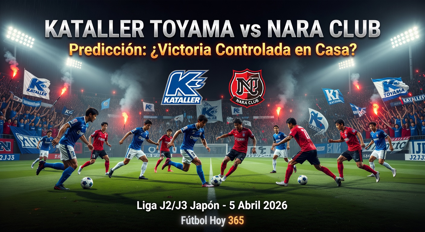 Kataller Toyama vs Nara Club Pronóstico / Prediction