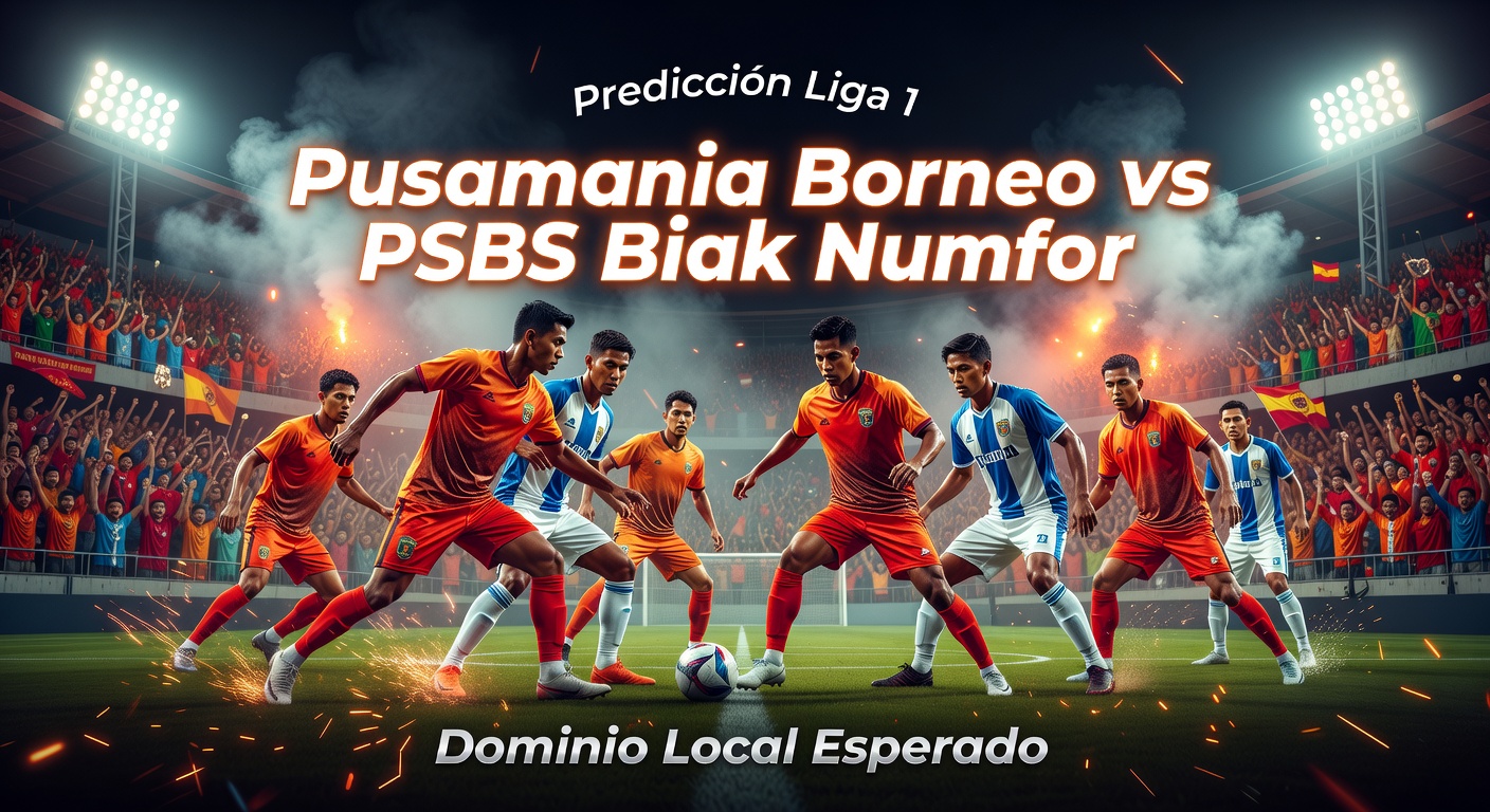 Pusamania Borneo vs PSBS Biak Numfor Pronóstico / Prediction