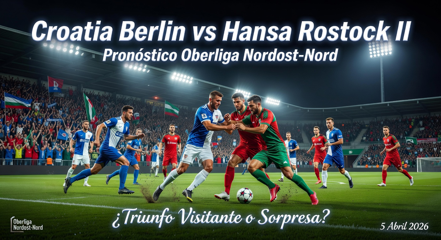 Croatia Berlin vs Hansa Rostock II Pronóstico / Prediction