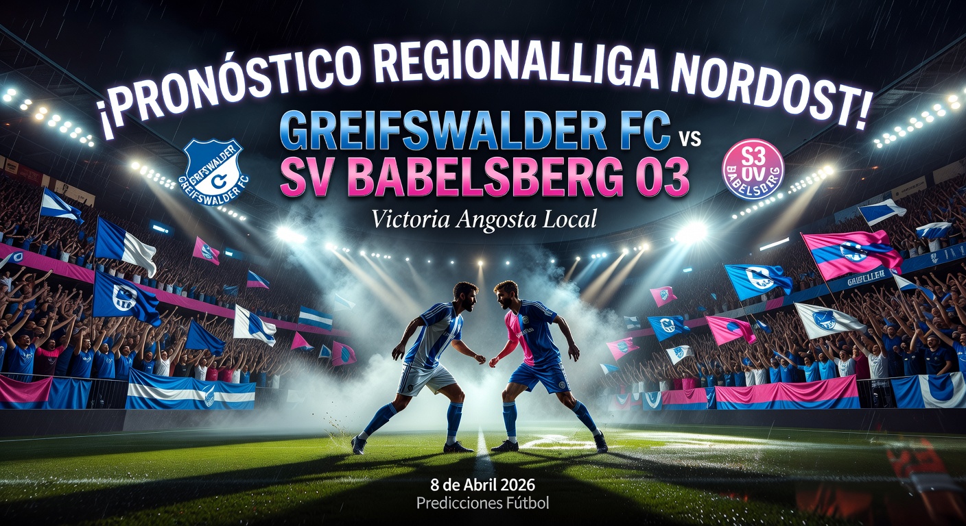 Greifswalder FC vs SV Babelsberg 03 Pronóstico / Prediction