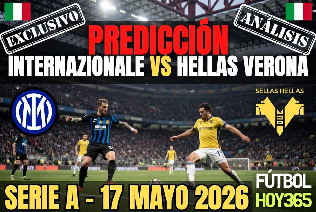 Prediccion Internazionale vs Hellas Verona Serie A 17 Mayo 2026